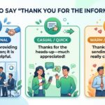 15+ Better Ways to Say "Thank You for the Information" 15+ Better Ways to Say "Thank You for the Information"