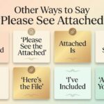 15+ Other Ways to Say "Please See Attached"