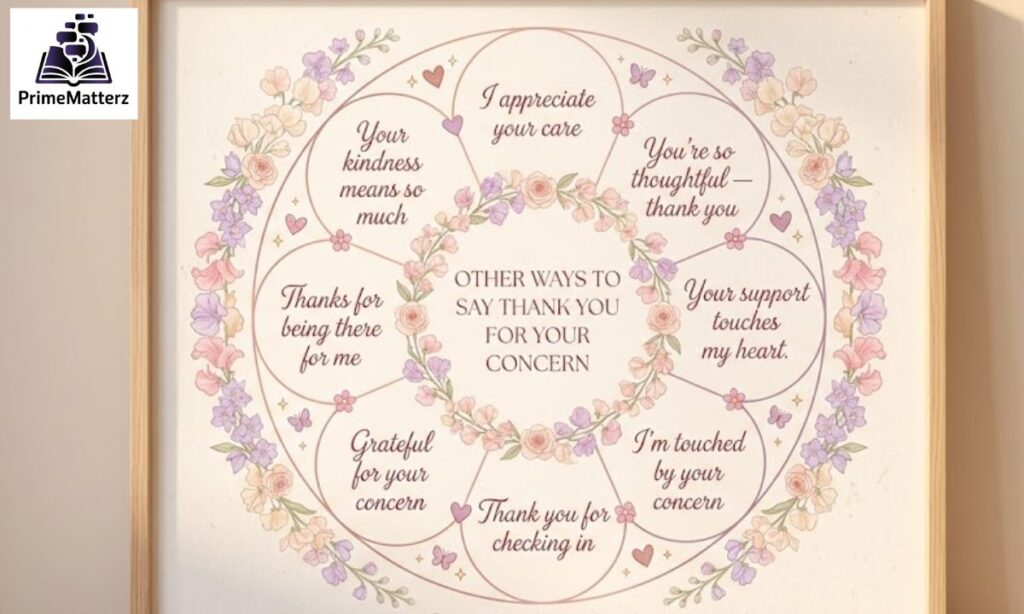 15+ Other Ways to Say "Thank You for Your Concern"