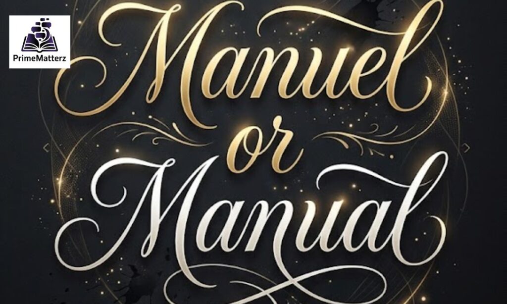 Manuel or Manual: Which One Is Correct? A Clear Word Guide