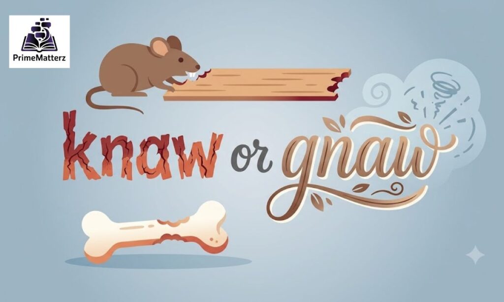 Knaw or Gnaw: What's the Correct Spelling?