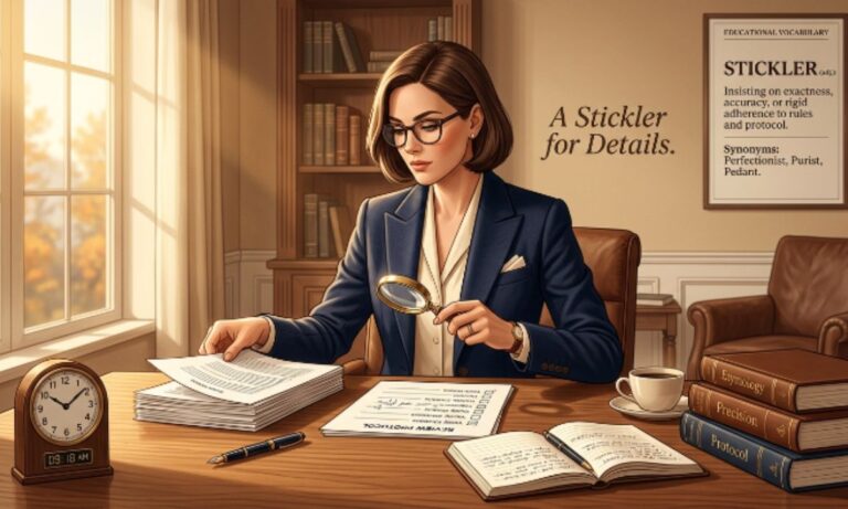 Stickler Meaning What Does Stickler for the Rules Mean