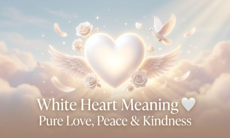 White Heart Meaning: What the 🤍 Emoji Really Says